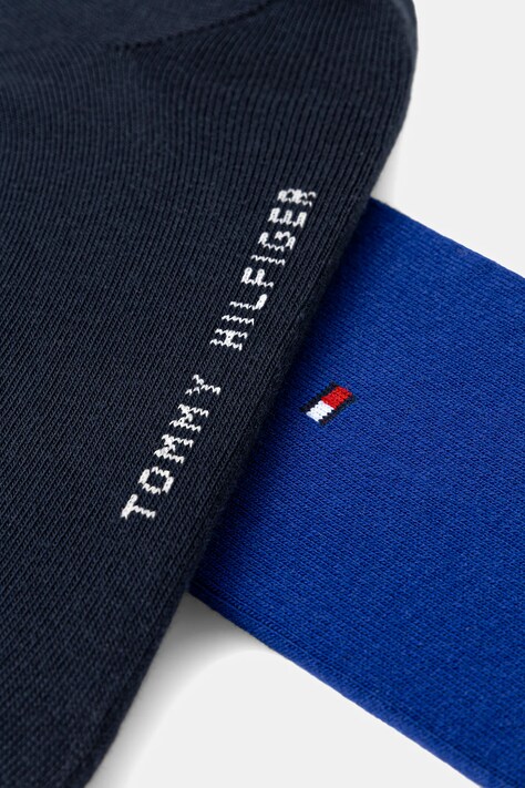 Шкарпетки Tommy Hilfiger 2-pack — AA00-LGM0I8, блакитний — фото 2