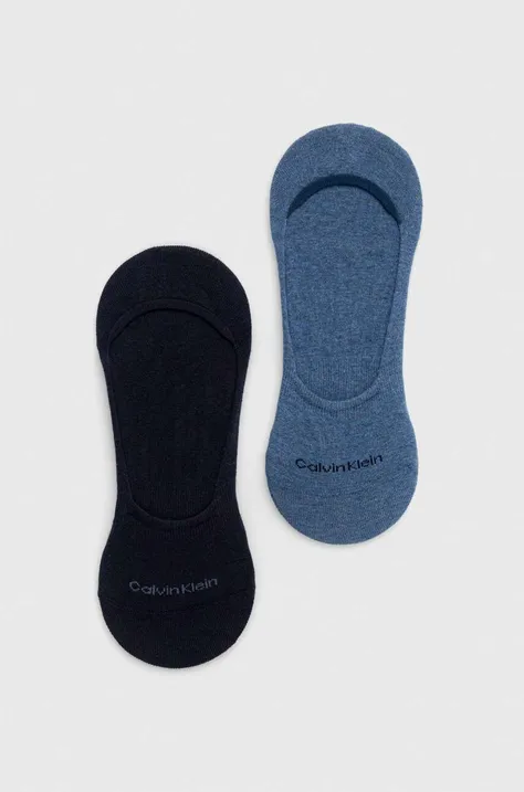Čarape Calvin Klein za muškarce, boja: crna, 701218708