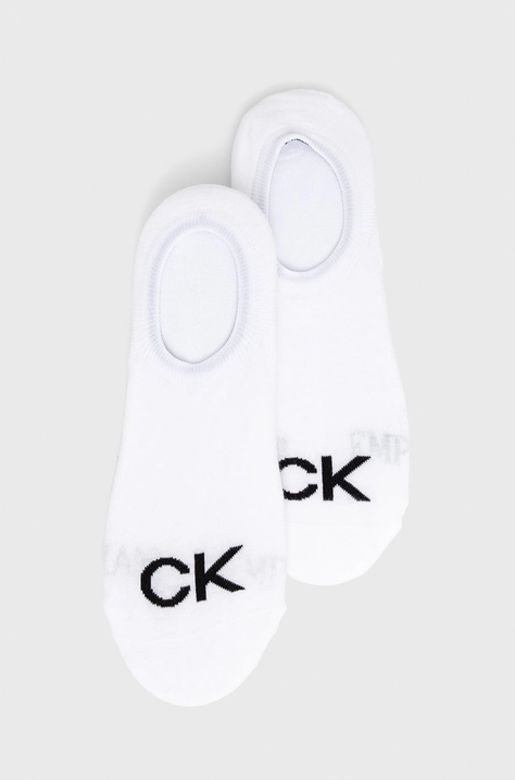 Calvin Klein Skarpetki (2-pack) męskie kolor biały 701218716