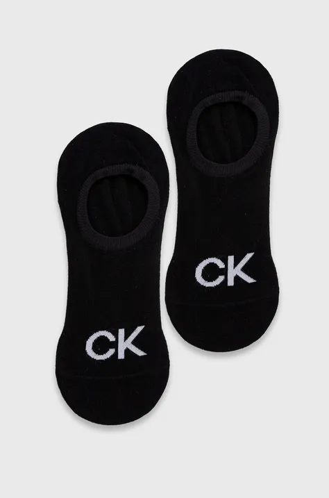 Κάλτσες Calvin Klein ανδρικες, χρώμα: μαύρο 701218716