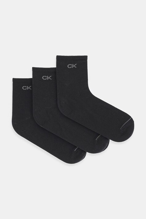 Calvin Klein Skarpetki (3-pack) męskie kolor czarny 701218719