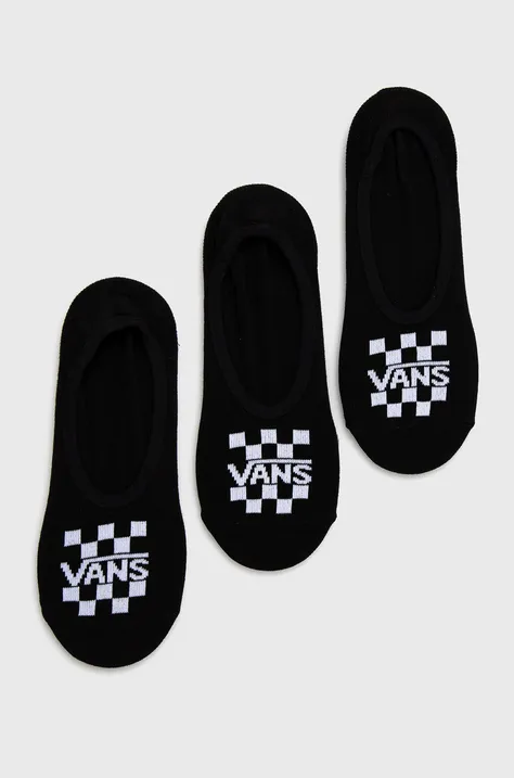 Ponožky Vans VN0A7S9ABLK1-BLACK, pánske, čierna farba