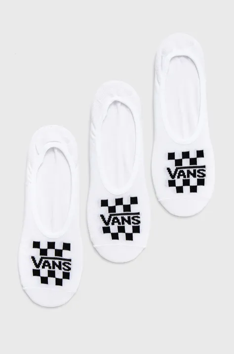 Ponožky Vans VN0A7S9BWHT1-WHITE, pánske, biela farba