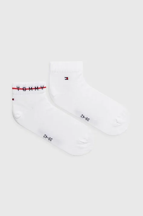 Κάλτσες Tommy Hilfiger 2-pack χρώμα: άσπρο 701222187