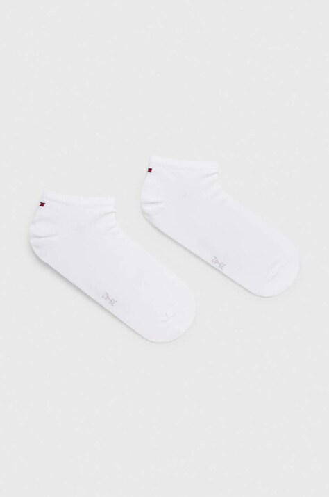 Tommy Hilfiger sosete 6-pack barbati, culoarea alb