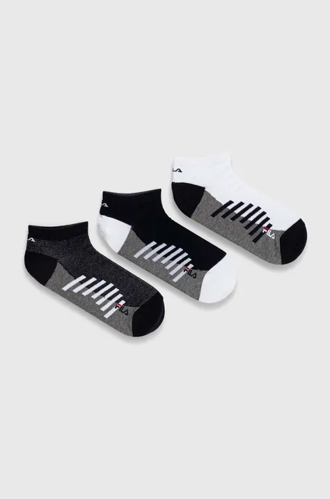 Ponožky Fila 3-pak pánske, tmavomodrá farba, F2709