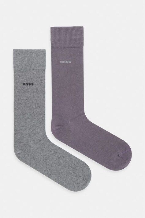 BOSS шкарпетки чоловічі 2P RS Uni CC 2 шт. фіолетові 50516616
