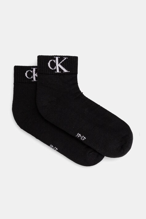 Чорапи Calvin Klein Jeans (2 чифта) в черно 701228805