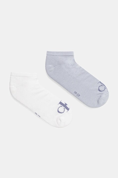 Ponožky Calvin Klein Jeans 2-pack pánské, modrá barva, 701228807