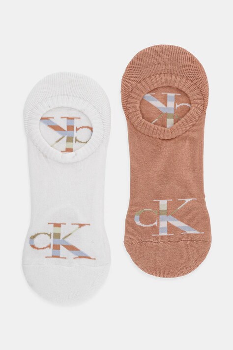 Calvin Klein Jeans skarpetki 2-pack męskie kolor biały 701228809