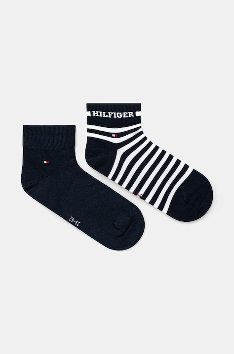 Шкарпетки Tommy Hilfiger 2-pack чоловічі колір синій 701229851
