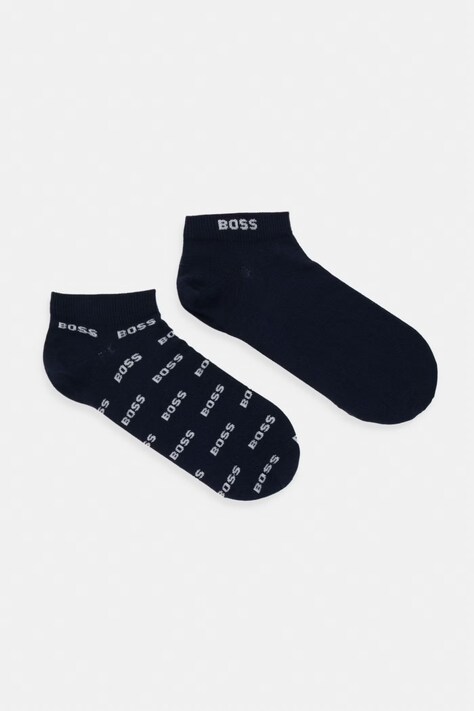 BOSS skarpety męskie 2P AS Allover CC 2-pack granatowe 50511423