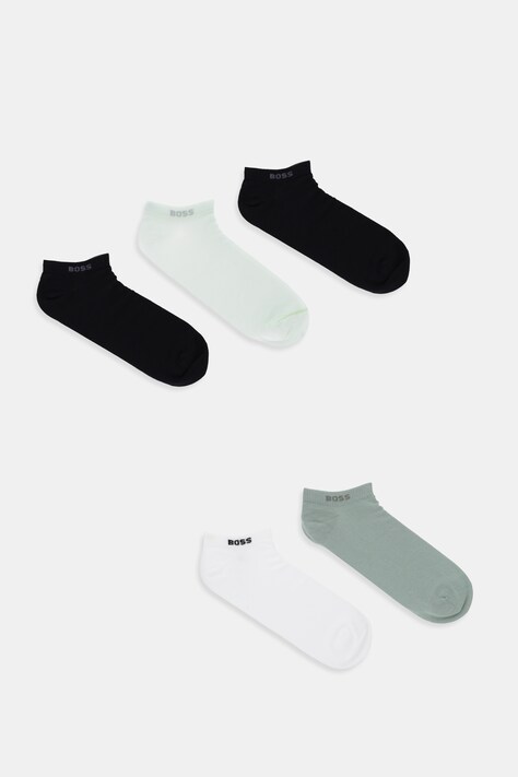 BOSS skarpetki 5-pack męskie kolor zielony 50493197