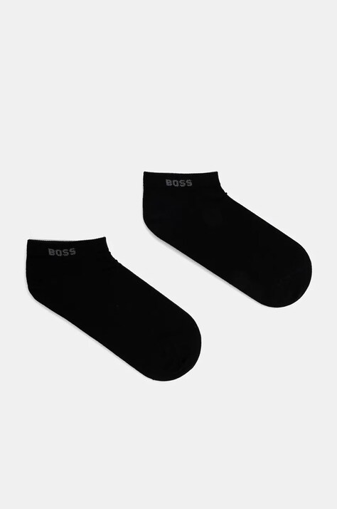 Шкарпетки BOSS 5-pack  5P AS Uni CC чоловічі колір чорний 50493197