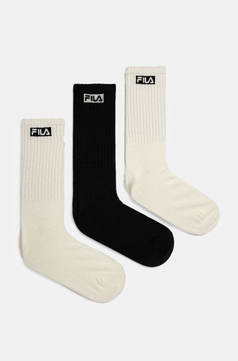 Fila skarpetki 3-pack męskie kolor beżowy F5601