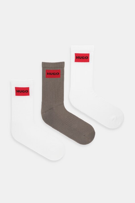 HUGO skarpetki 3-pack kolor biały 50531515