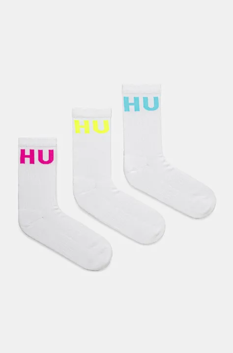 HUGO skarpetki 3-pack męskie kolor multicolor 50531517