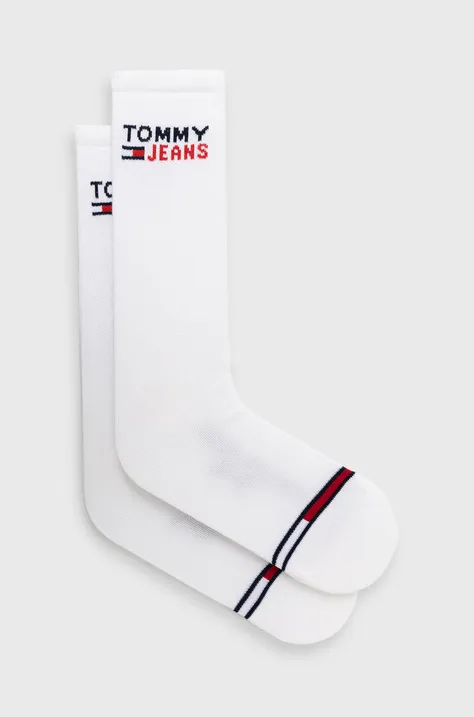 Tommy Jeans skarpetki (2-pack) 701218957.NOS kolor biały