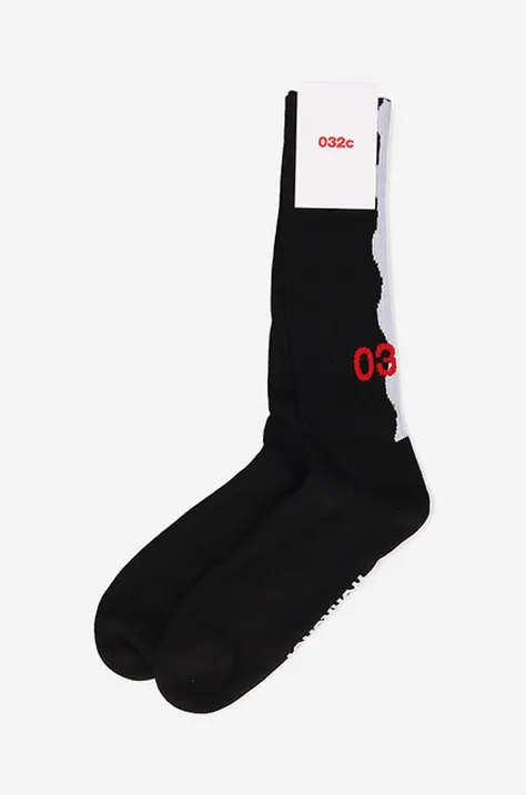 032C socks Dazzle black color