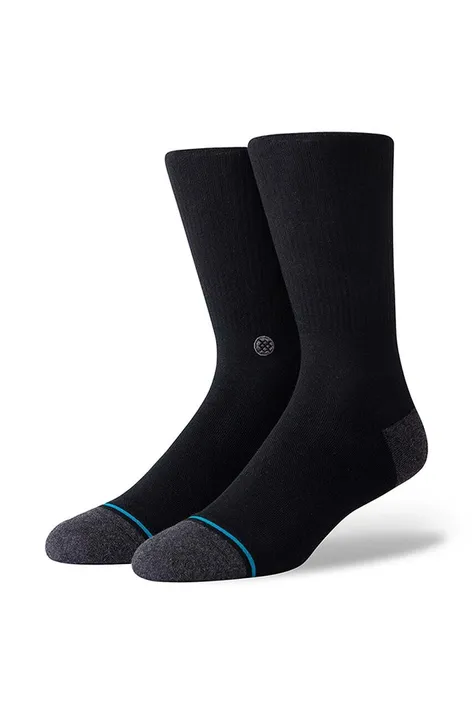Ponožky Stance Icon St 200 černá barva, A546A20IS2-WHT