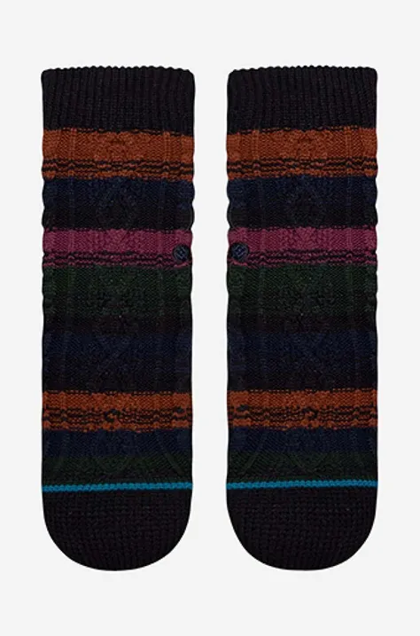 Čarape Stance Toasted boja: crna, A549D21TOA-BLK