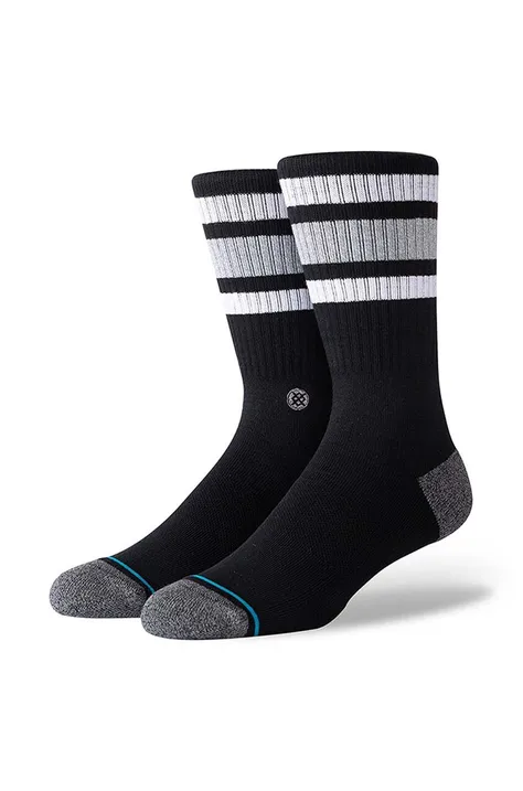 Ponožky Stance Boyd A556A20BOS-WHT, čierna farba
