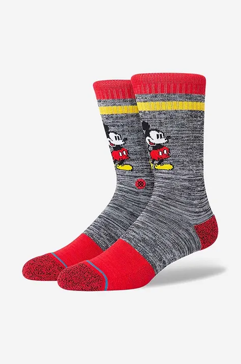 Ponožky Stance Vintage Disney 2020 A556A20VIN-BLK, červená farba