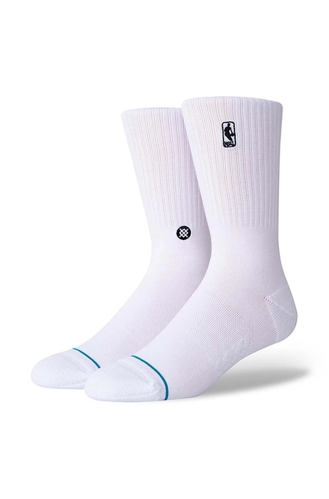 Stance socks Logoman St white color