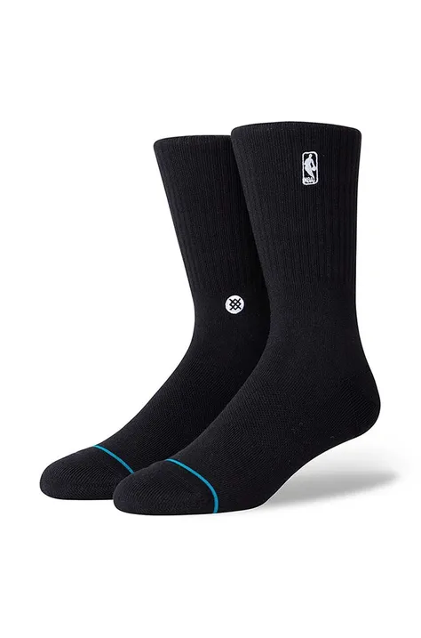 Ponožky Stance Logoman St černá barva, A558A20LOG-WHT