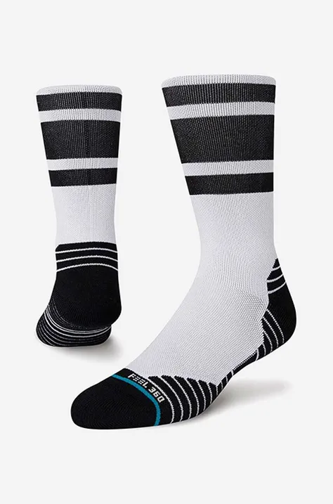 Κάλτσες Stance Boyd Mid χρώμα: μαύρο