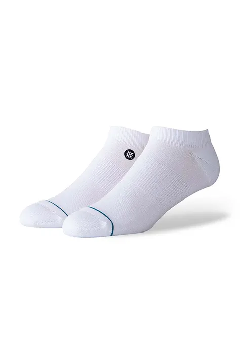 Ponožky Stance Icon Low bílá barva, M256C19ICO-WHB