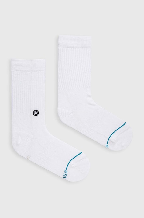 Čarape Stance Icon boja: bijela, M311D14ICO-WHB