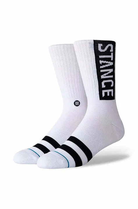 Чорапи Stance OG в бяло