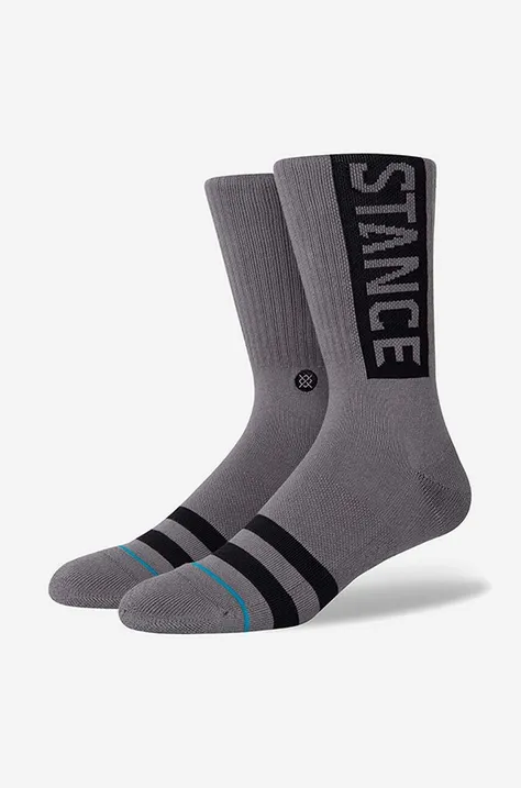 Шкарпетки Stance OG колір сірий M556D17OGG-WHR