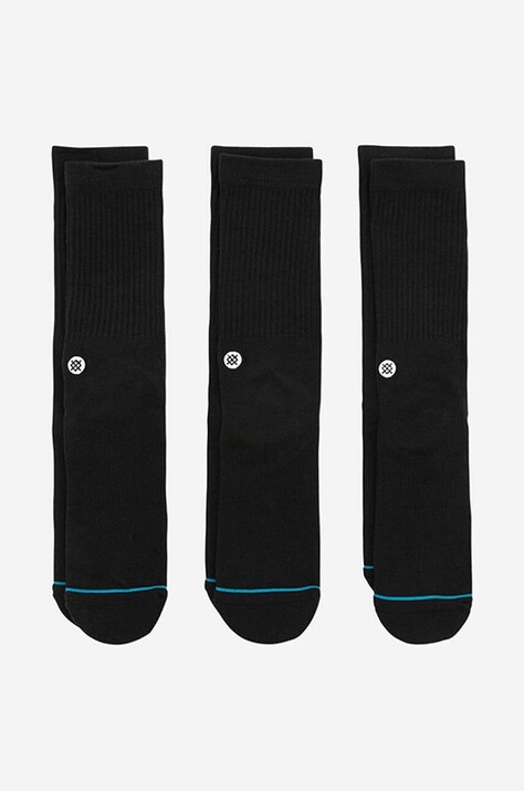 Носки Stance Icon 3 шт цвет чёрный M556D18ICP-WHT