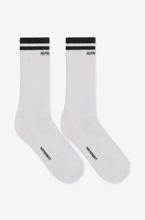Ponožky Represent bílá barva, M10209.01-01