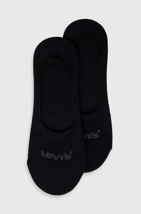 Levi's skarpetki 2-pack kolor czarny