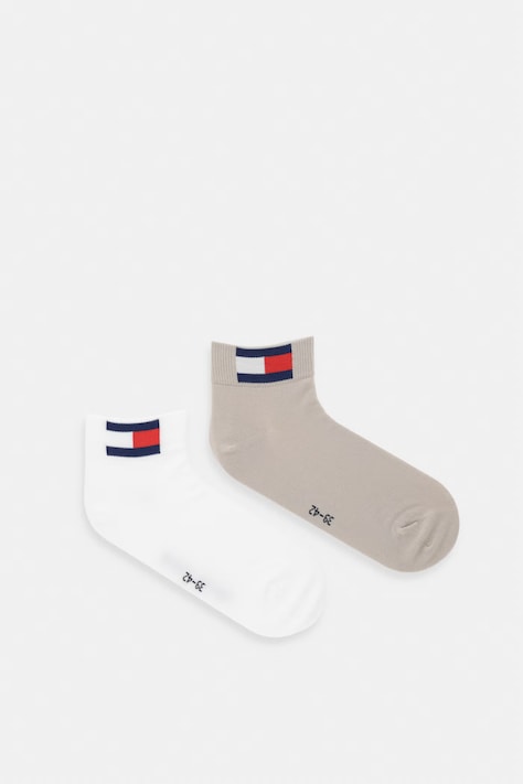 Tommy Jeans skarpety 2-pack beżowe 701228223
