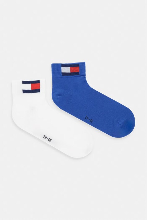 Tommy Jeans skarpety 2-pack niebieskie 701228223