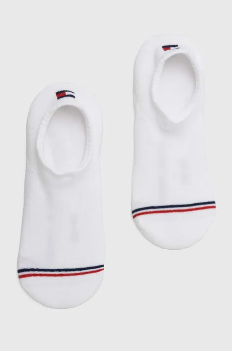 Κάλτσες Tommy Jeans 2-pack χρώμα: άσπρο, 701228179