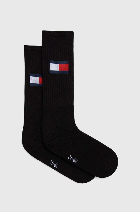 Шкарпетки Tommy Hilfiger 2-pack колір чорний