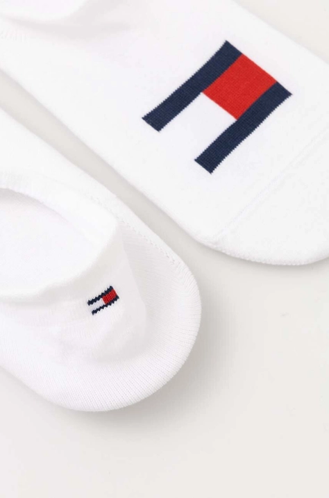 Tommy Hilfiger skarpetki 2-pack kolor biały