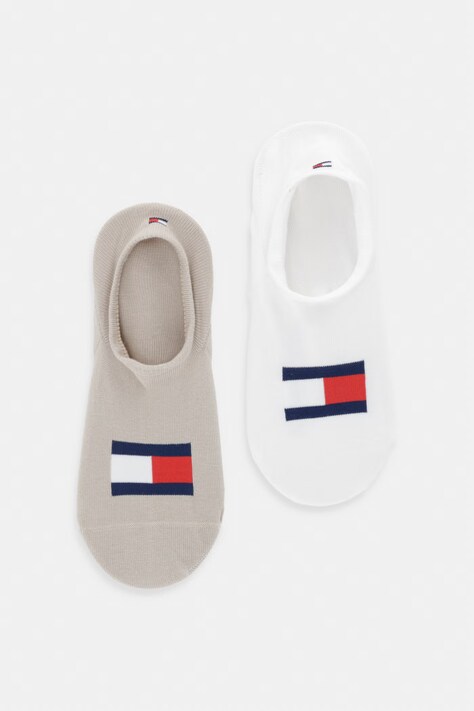 Tommy Jeans skarpety 2-pack beżowe 701228224