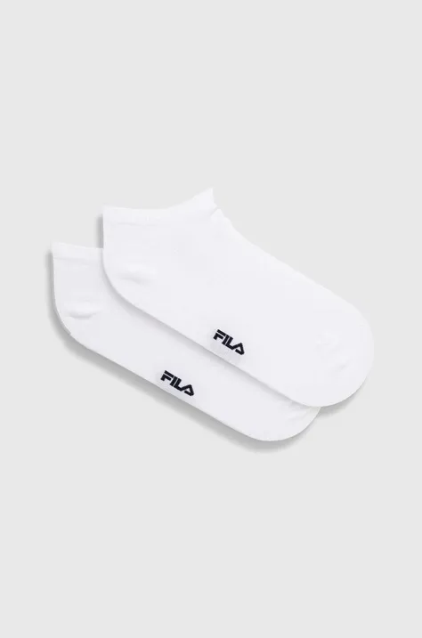 Ponožky Fila 2-pack bílá barva, F4412