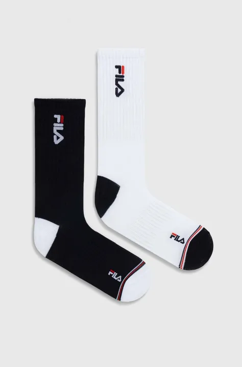 Ponožky Fila 2-pack tmavomodrá barva, F9056