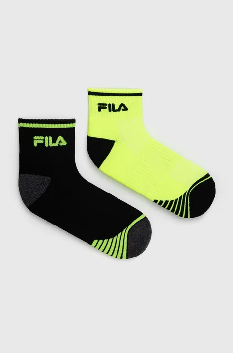 Κάλτσες Fila 2-pack χρώμα: πράσινο, F9061