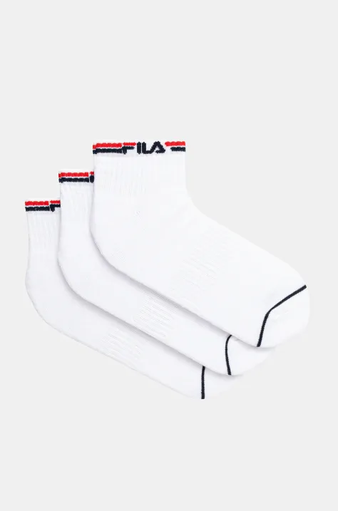 Fila șosete 3-pack culoarea alb, F2523