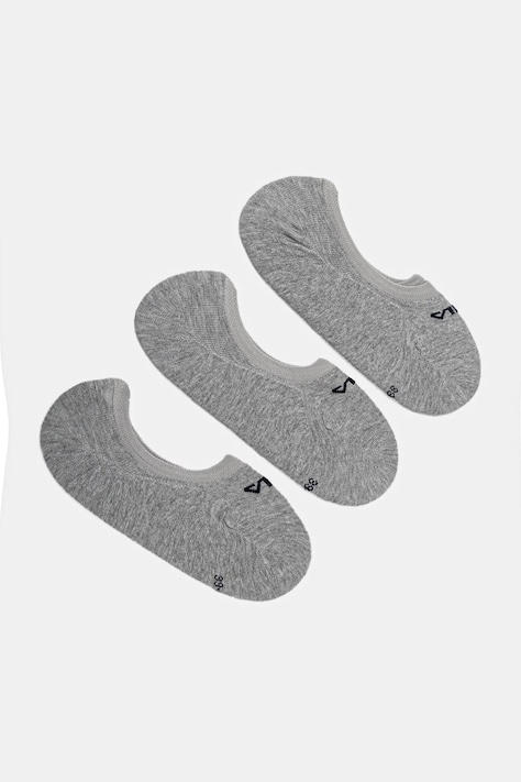Κάλτσες Fila 3-pack χρώμα: γκρι, F1252/3