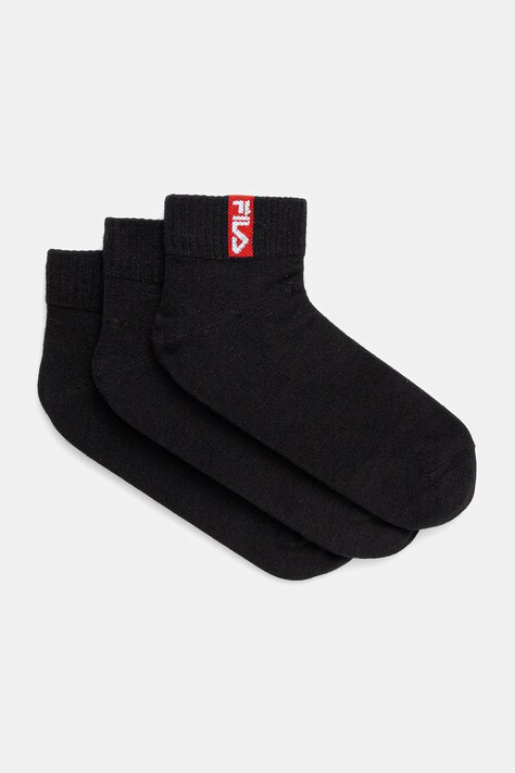 Fila șosete 3-pack culoarea negru, F5509