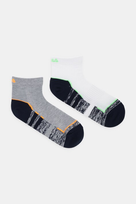 Ponožky Fila 2-pack šedá barva, F9064